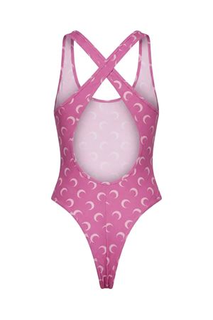 Moon printed jersey swimwear one piece MARINE SERRE | WSW019ACJER0003PK30